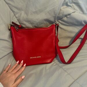 Michael Kors Vibrant Red Crossbody Bag
